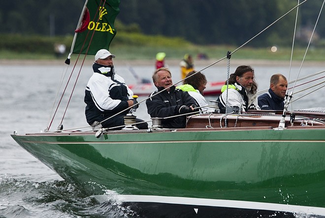 HM King Harald V of Norway is 5th after 7 races  - Rolex Baltic Week 2011 ©  Rolex/Daniel Forster http://www.regattanews.com